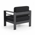 Fauteuil ext¨¦rieur en aluminium avec coussins en polyester